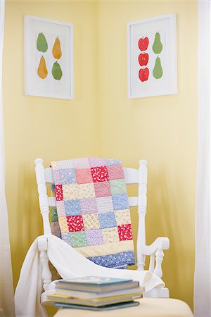 rocking chair - room Stock Photo - Premium Royalty-Free, Code: 640-02779130