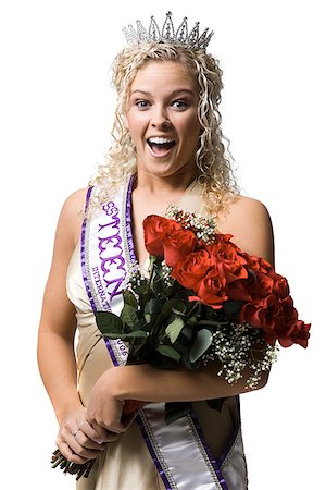 pageant winner Fotografie stock - Premium Royalty-Free, Codice: 640-02779254