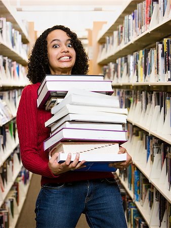 in the library Stock Photo - Premium Royalty-Free, Code: 640-02779356
