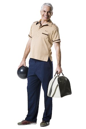 Male bowler Stock Photo - Premium Royalty-Free, Code: 640-02770116