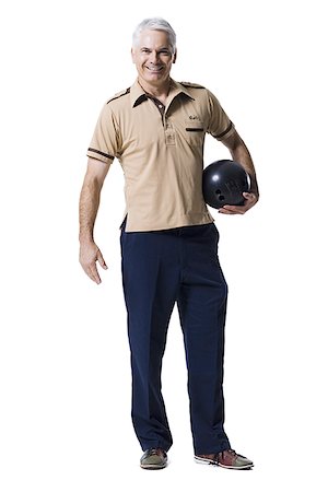 Male bowler Stock Photo - Premium Royalty-Free, Code: 640-02770117