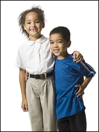 simsearch:640-02772715,k - Brother and sister Stock Photo - Premium Royalty-Free, Code: 640-02770398