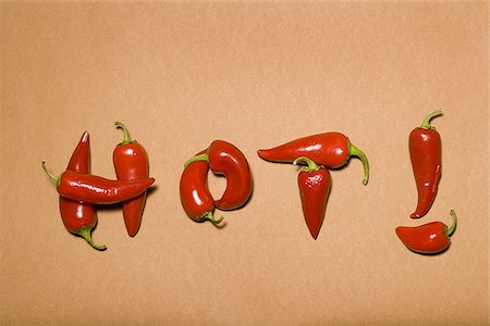 simsearch:640-03258137,k - HOT Chili peppers Stockbilder - Premium RF Lizenzfrei, Bildnummer: 640-02770551