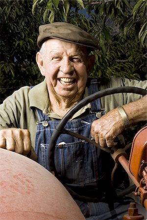 driver tractor - Farmer posing with his tractor Stock Photo - Premium Royalty-Free, Code: 640-02770608