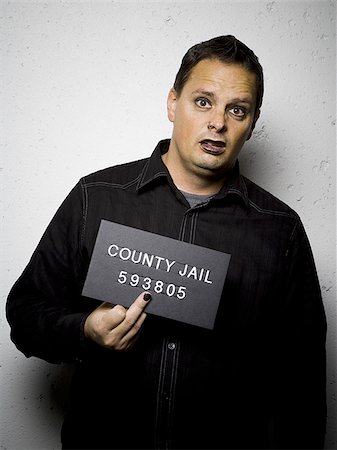 simsearch:640-02771008,k - Mug shot of gothic man Stock Photo - Premium Royalty-Free, Code: 640-02771009