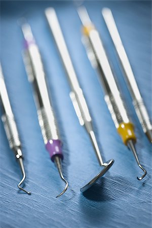 dentistry - Dental instruments Stock Photo - Premium Royalty-Free, Code: 640-02771694