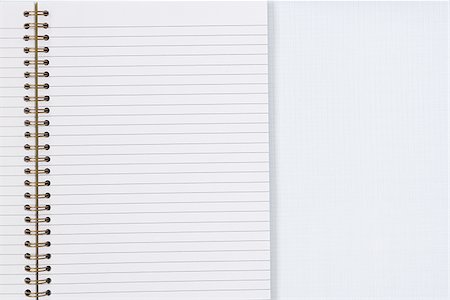 paper cutouts - Lined paper with pen Stock Photo - Premium Royalty-Free, Code: 640-02772840