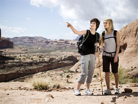 simsearch:640-02947685,k - hikers in the desert Stock Photo - Premium Royalty-Free, Code: 640-02947592
