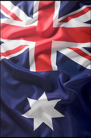 simsearch:640-02948279,k - drapeau australien Photographie de stock - Premium Libres de Droits, Code: 640-02948254