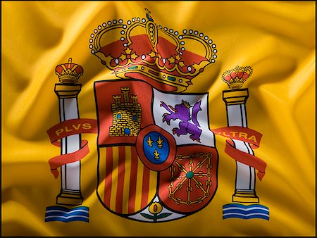 simsearch:640-02948279,k - drapeau espagnol Photographie de stock - Premium Libres de Droits, Code: 640-02948257