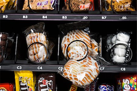 danish hanging in a vending machine Stock Photo - Premium Royalty-Free, Code: 640-02948861