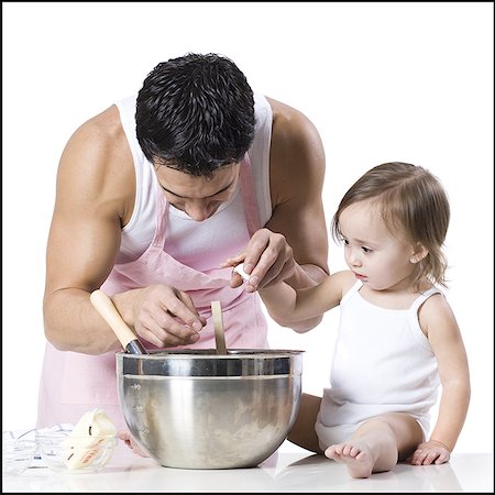 simsearch:640-08089524,k - father and young daughter Stock Photo - Premium Royalty-Free, Code: 640-02949059