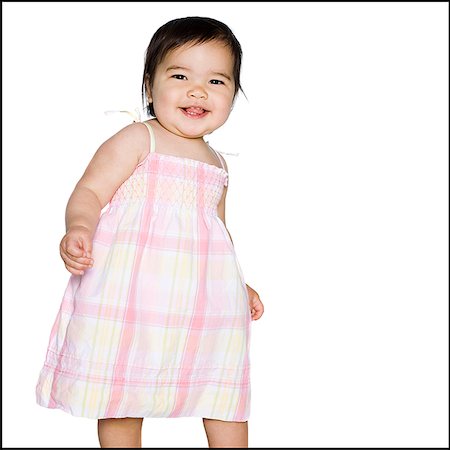 simsearch:640-02949108,k - baby girl in a pink dress Foto de stock - Sin royalties Premium, Código: 640-02949612