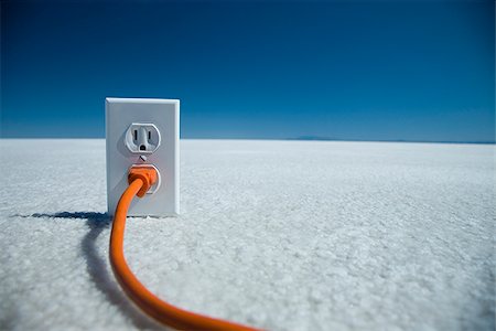 simsearch:640-02950538,k - power outlet in the middle of nowhere Stock Photo - Premium Royalty-Free, Code: 640-02950526