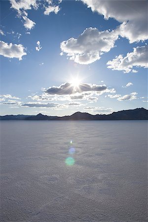 simsearch:640-02950548,k - sunset over the salt flats Stock Photo - Premium Royalty-Free, Code: 640-02950544