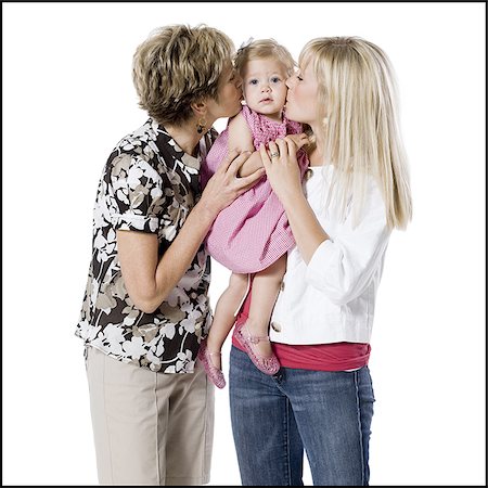 grandmother, mother and daughter Stock Photo - Premium Royalty-Free, Code: 640-02951139