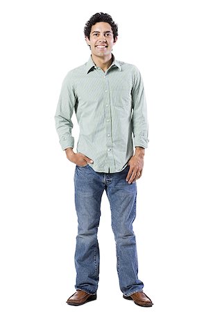 man with hand in his pocket Stock Photo - Premium Royalty-Free, Code: 640-02951521