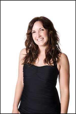simsearch:640-02952027,k - woman in a black swimsuit Stock Photo - Premium Royalty-Free, Code: 640-02952013