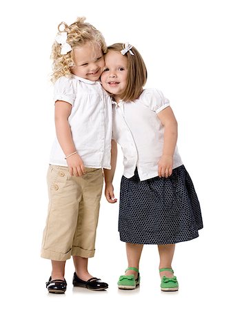 deux petites filles Photographie de stock - Premium Libres de Droits, Code: 640-02952687
