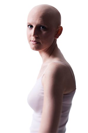 Bald woman Stock Photo - Premium Royalty-Free, Code: 640-03256083