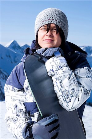 simsearch:862-03711275,k - Snowboarder Stockbilder - Premium RF Lizenzfrei, Bildnummer: 640-03256118