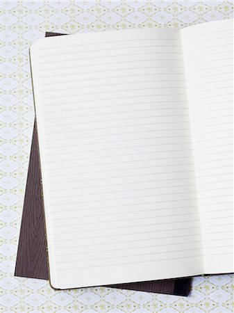 Lined notebook on file Foto de stock - Sin royalties Premium, Código: 640-03256457