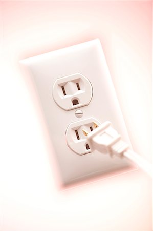 Electrical Outlet Foto de stock - Sin royalties Premium, Código: 640-03257944