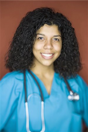 south american ethnicity - Female healthcare professional Stock Photo - Premium Royalty-Free, Code: 640-03258365