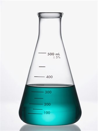 flask beaker - Chemistry Stock Photo - Premium Royalty-Free, Code: 640-03258389