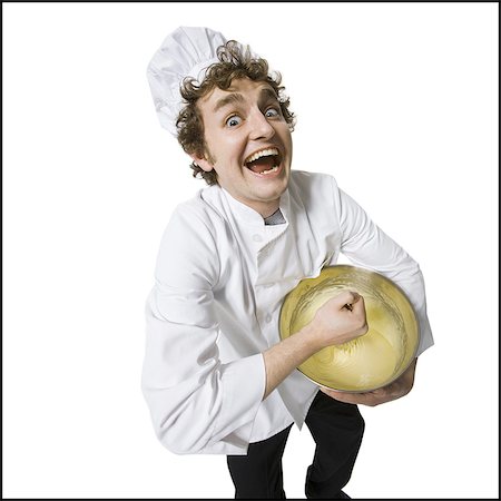 Chef Mixing Stock Photo - Premium Royalty-Free, Code: 640-03258427