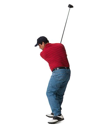 Golfer Stock Photo - Premium Royalty-Free, Code: 640-03258502