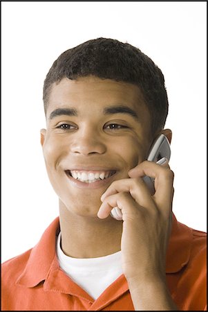 Man on cell phone Stock Photo - Premium Royalty-Free, Code: 640-03258951