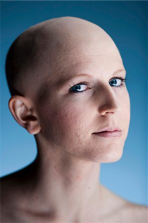 Bald woman Stock Photo - Premium Royalty-Free, Code: 640-03264092