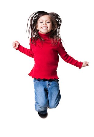 Girl jumping Stock Photo - Premium Royalty-Free, Code: 640-03264156