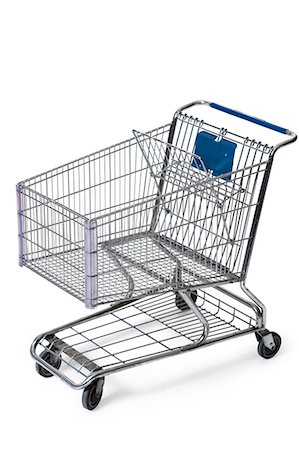 Shopping cart Fotografie stock - Premium Royalty-Free, Codice: 640-03264387