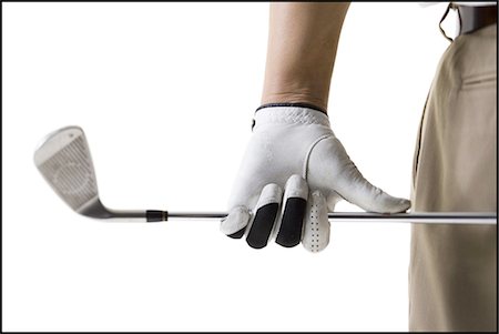 simsearch:640-03264970,k - Golfer with club Stock Photo - Premium Royalty-Free, Code: 640-03264971