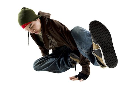 disheveled man full body one person photo - Teenager breakdancing Stock Photo - Premium Royalty-Free, Code: 640-03264994