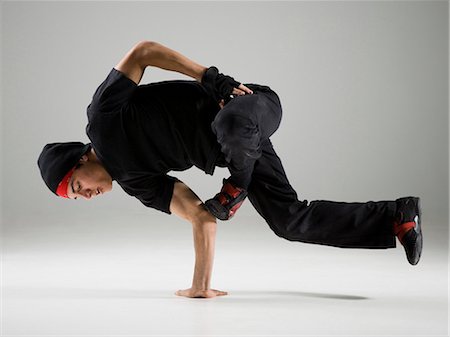 disheveled man full body one person photo - Teenager breakdancing Stock Photo - Premium Royalty-Free, Code: 640-03264992