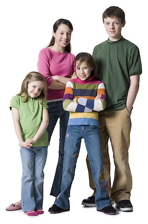 Brother and sisters Stock Photo - Premium Royalty-Free, Code: 640-03265305