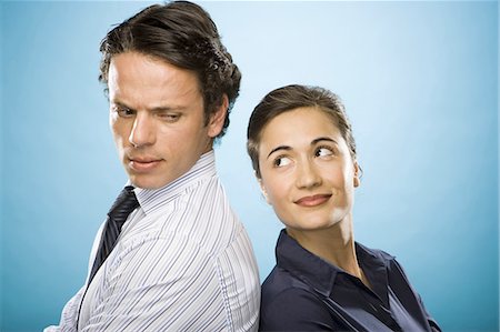 Two people back to back with their arms crossed Stock Photos - Page 1 :  Masterfile