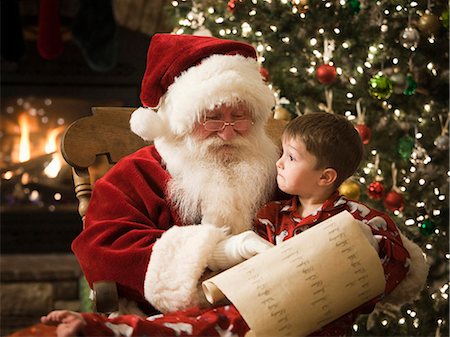 Santa claus Photographie de stock - Premium Libres de Droits, Code: 640-03260409