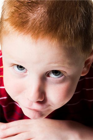 simsearch:640-03260960,k - Boy with red hair Stock Photo - Premium Royalty-Free, Code: 640-03260554