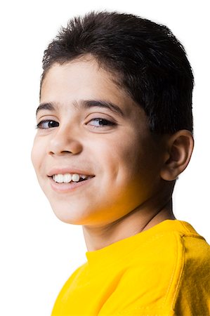 simsearch:640-03260960,k - Closeup of boy smiling Stock Photo - Premium Royalty-Free, Code: 640-03260958