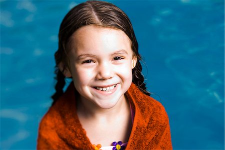 simsearch:640-03260960,k - Close up of smiling girl Stock Photo - Premium Royalty-Free, Code: 640-03261018