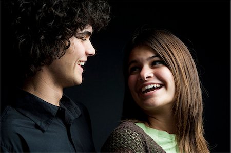 Couple smiling Stock Photo - Premium Royalty-Free, Code: 640-03261175