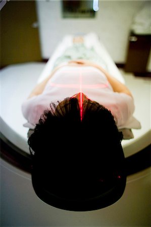 Woman having an MRI Stock Photo - Premium Royalty-Free, Code: 640-03261717