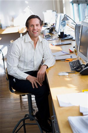 Businessman working Stock Photo - Premium Royalty-Free, Code: 640-03263697