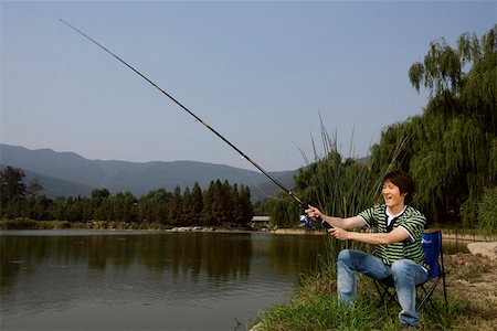 Fishing chair Stock Photos, Royalty Free Fishing chair Images