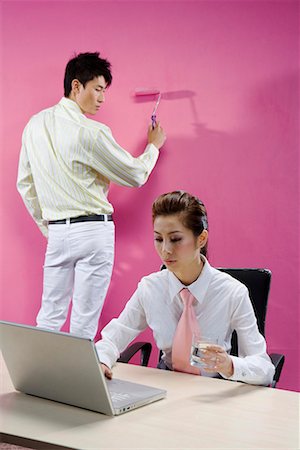 simsearch:642-02005998,k - a business man and a woman Stock Photo - Premium Royalty-Free, Code: 642-02005917