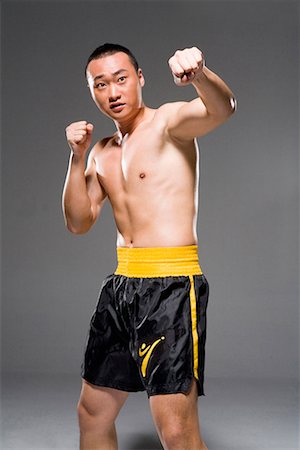 a male Sanshou athlete Stock Photo - Premium Royalty-Free, Code: 642-02006289